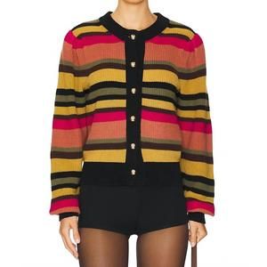 Nation LTD Multicolor Striped Cardigan